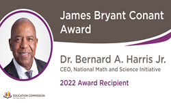 Congratulations to Dr. Bernard A. Harris Jr., 2022 Recipient of the James Bryant Conant Award image