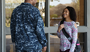 Kids of service members serve, too image